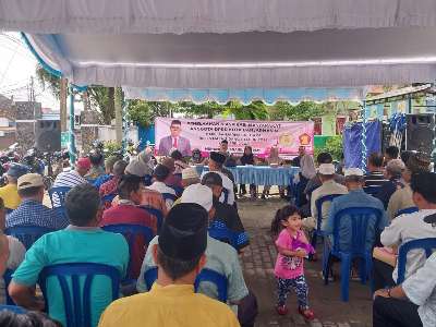 Reses di HKSN, Isnaini Terima Keluhan Kabel Semrawut