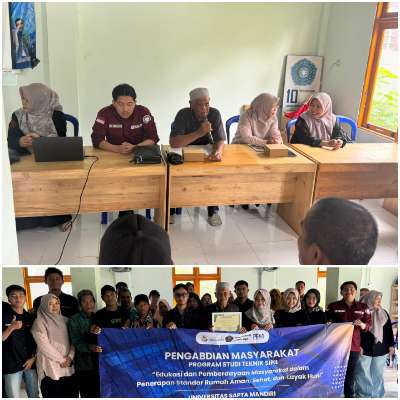 Univsm Balangan Edukasi Warga Desa Kandang Halang Terkait Standar Rumah Layak Huni