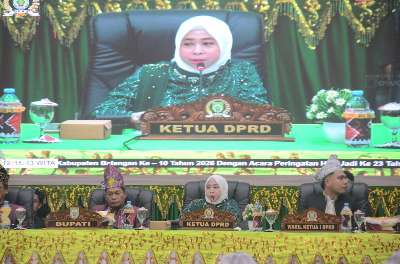 Ketua DPRD Balangan Buka Sidang Paripurna Hari Jadi ke-23 Kabupaten Balangan