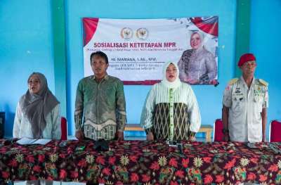 Mariana Abidin Ajak Warga Sungai Riam Hidupkan Semangat Bhinneka Tunggal Ika