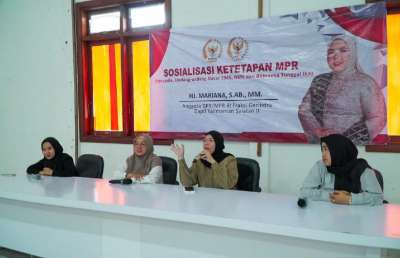 Mariana Abidin Ajak Warga Gunung Raja Amalkan Nilai Pancasila