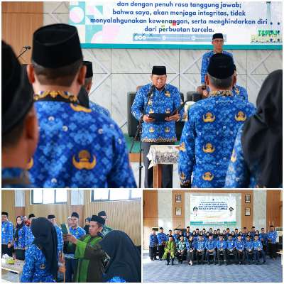 Bupati Batola Lantik 25 Kepala Sekolah Tahap Kedua