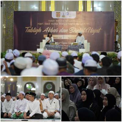 Wujud Syukur di Usia ke-27, Pemkot Banjarbaru Gelar Tabligh Akbar dan Salat Hajat