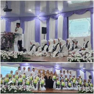 Wakil Bupati Balangan Hadiri Khotmul Qur’an dan Imtihan SMPIT Darul Fikri