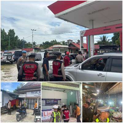 Polres Gunung Mas Intensifkan Patroli KRYD, Pastikan Akhir Pekan di Kuala Kurun Kondusif