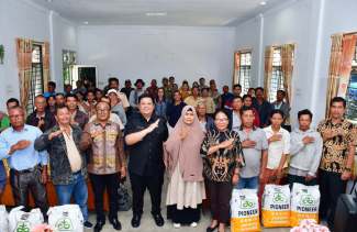 Benih Jagung untuk 50 Hektare Disalurkan, Petani Samosir Didorong Tingkatkan Produksi