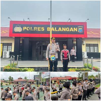 Antisipasi Gangguan Keamanan May Day 2026, Polres Balangan Gelar Simulasi Sispam Mako