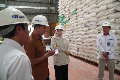 DPR RI Pastikan Ketahanan Pangan Kalsel Stabil, Gudang Capai 10.500 Ton