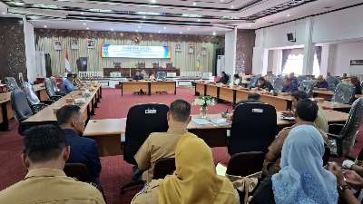 Sinergikan Kebijakan Pusat dan Daerah, DPRD-Pemkab HSS Bahas Pra-KUA PPAS 2027