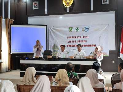 Tekan Kasus Campak, Puskesmas Batumandi Gelar Lokakarya Lintas Sektor