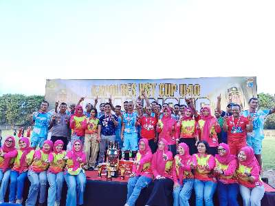 PJM Polres Juara Kapolres HST Cup 2026, Tekuk SMAN 1 Barabai 4-0 