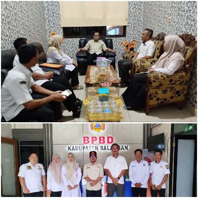 BPBD HSU Pelajari Penyusunan Dokumen Jitupasna ke Balangan