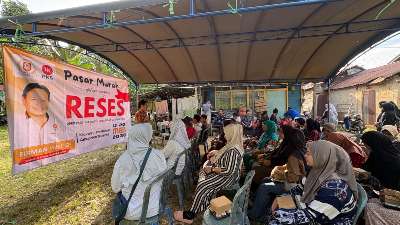 Aksi Nyata di Tengah Tekanan Ekonomi, Firman Yusi Gelar Pasar Murah