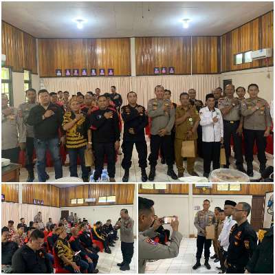 Polres Gunung Mas dan Polda Kalteng Gelar Penyuluhan Kamtibmas
