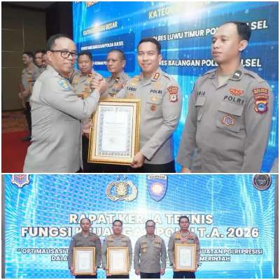 Polres Balangan Raih Penghargaan Kapolri Atas Capaian IKPA Sempurna 100