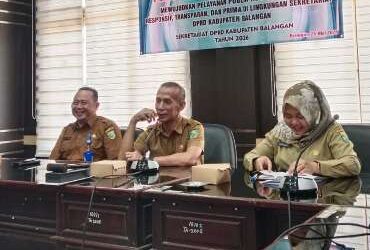 Sekretariat DPRD Balangan Gelar FKP, Wujudkan Tata Kelola Pelayanan yang Responsif 