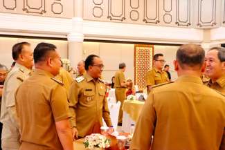 Wabup Ariston Tua Sidauruk Hadiri Pengukuhan Kakan LPS I Medan