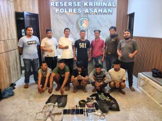 Polres Asahan Ringkus Tiga Pelaku Begal Pelajar