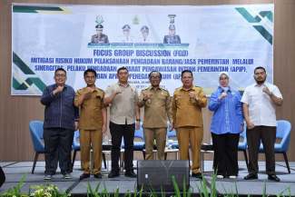 Pemkab Samosir Gelar FGD Mitigasi Risiko Hukum Sektor PBJ