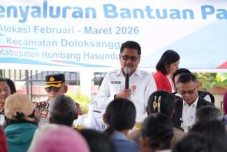 Bupati Humbahas Kawal Ketat Penyaluran Bantuan Pangan
