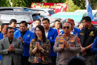 Wabup Junita Marbun Hadiri Pelantikan GAMKI, Ajak Pemuda Jadi Motor Pembangunan Daerah