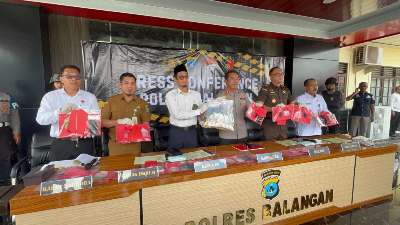 Polres Balangan Musnahkan Barang Bukti Operasi Antik Intan 2026, Melampaui Target Polda Kalsel