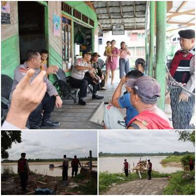 Polres Gunung Mas Tertibkan Tambang Emas Ilegal di Pilang Munduk