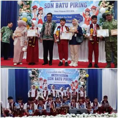 SDN Batu Piring Luluskan 62 Siswa, Disdik Balangan Dorong Peningkatan Mutu