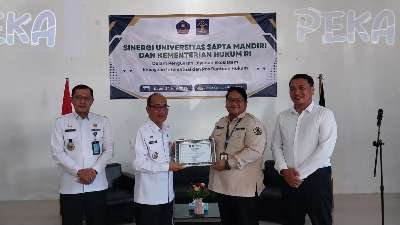 Dukung Pembangunan Daerah, Universitas Sapta Mandiri Gandeng Kemenkum Kalsel