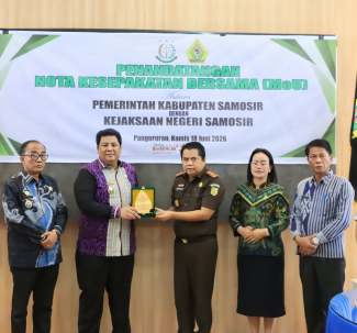 Pemkab Samosir dan Kejari Perkuat Sinergi Hukum, Fokus Selamatkan Aset dan Dukung Pembangunan