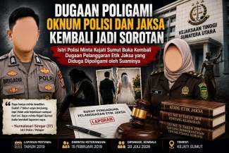 Dugaan Poligami Oknum Polisi dan Jaksa Kembali Jadi Sorotan