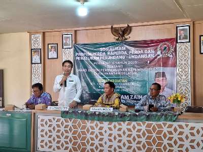 DPRD Kalsel Sosialisasikan Perda GDPK untuk Lahirkan SDM Unggul