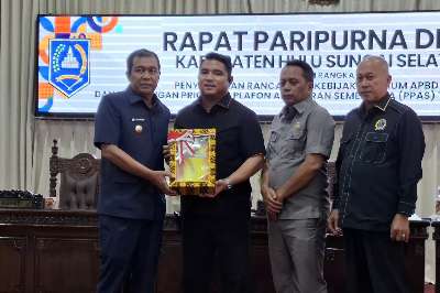 DPRD HSS Gelar Paripurna KUA-PPAS 2027, Proyeksi APBD Capai Rp2,15 Triliun