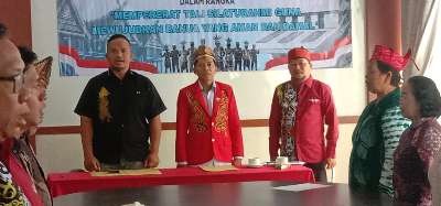Tokoh Adat Dayak Kalsel Perkuat Kamtibmas Lewat Silaturahmi