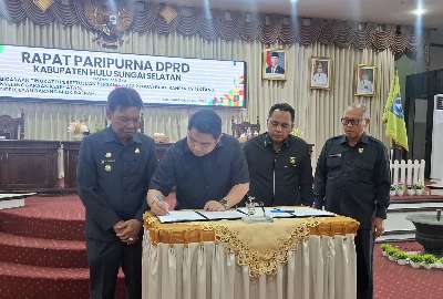 DPRD HSS Sahkan Perda Penyelenggaraan Kesehatan dan Aset