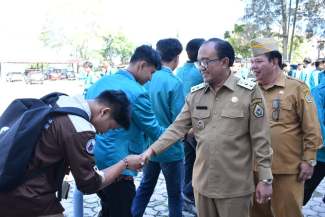 2.372 Mahasiswa UNIMED Jalani KKN di Samosir, Pemkab Dorong Lahirnya Inovasi Desa