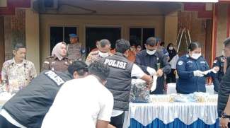 Polres Asahan Musnahkan 8,7 Kilogram Sabu, Tiga Perempuan Jadi Tersangka