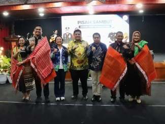 Bupati Samosir Perkuat Sinergi di Pisah Sambut Dandim 0210/TU