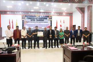 DPRD dan Pemkab Samosir Sahkan Dua Perda Strategis