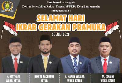 Iklan Ucapan Pimpinan Dan Anggota DPRD Banjarmasin, Selamat Hari Ikrar Gerakan Pramuka