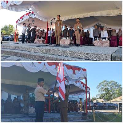 Pemkab Balangan Peringati HAN ke-42 dan Lepas Kontingen