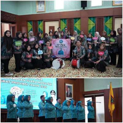 Balangan Raih Juara I Lomba B2SA dan Paduan Suara Mars PKK