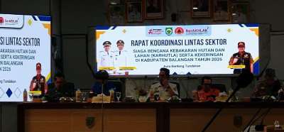 Wabup Balangan Akhmad Fauzi Tekankan Kesiapsiagaan Karhutla