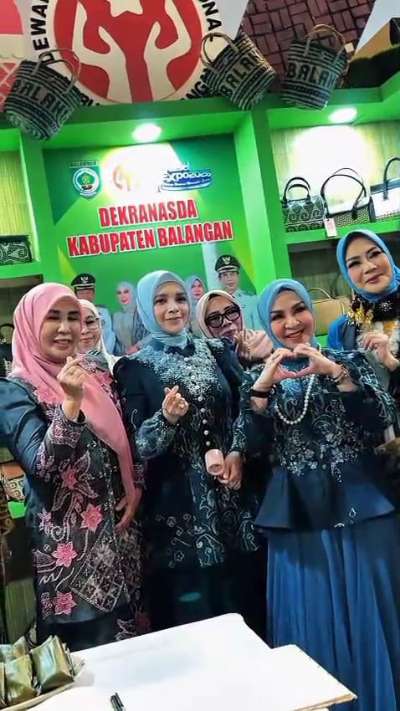 Ketua TP PKK Balangan Dorong Promosi Produk Kerajinan di Expo