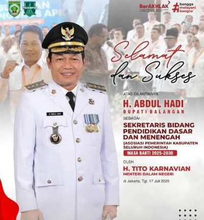 Capaian Program Pembangunan Kabupaten Balangan