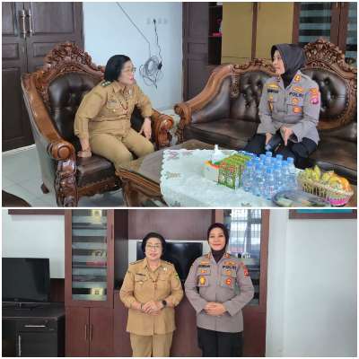 Kapolres Gunung Mas Silaturahmi Kamtibmas ke Kantor Bupati
