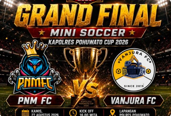 Grand Final Mini Soccer Kapolres Pohuwato Cup 2026