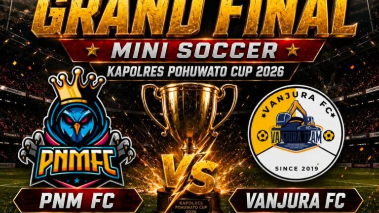 Grand Final Mini Soccer Kapolres Pohuwato Cup 2026