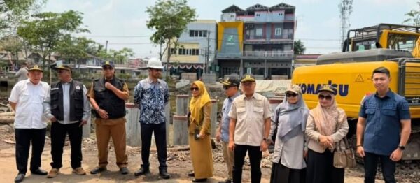Progres Jembatan Jafri Zam-Zam 2 Banjarmasin Tembus