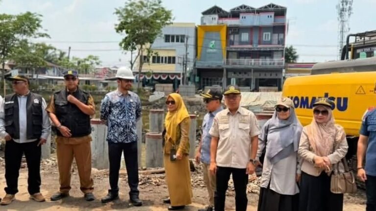 Progres Jembatan Jafri Zam-Zam 2 Banjarmasin Tembus